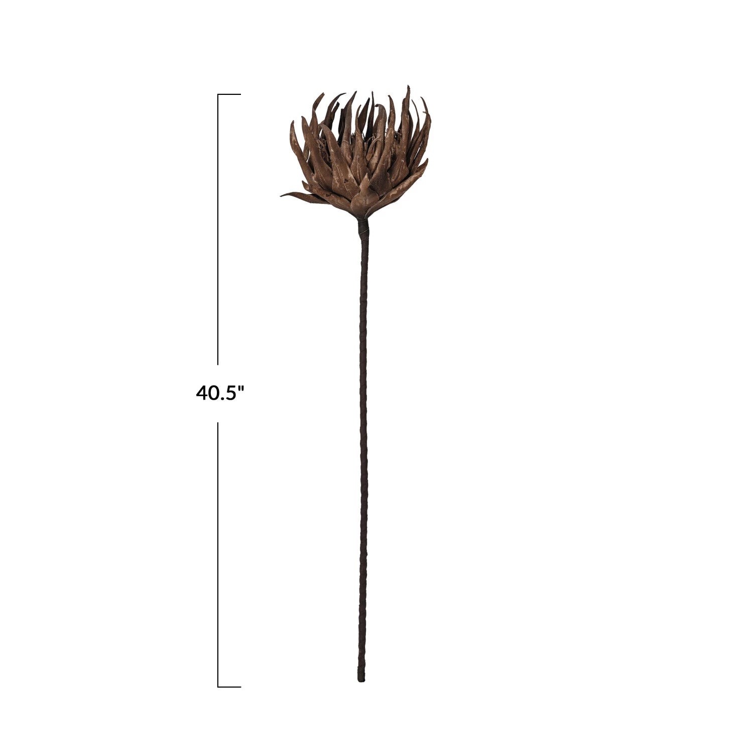 Artificial Brown Flower Picks for Bouquets, Centerpieces & DIY Floral Arrangements - Home & Wedding Decor
