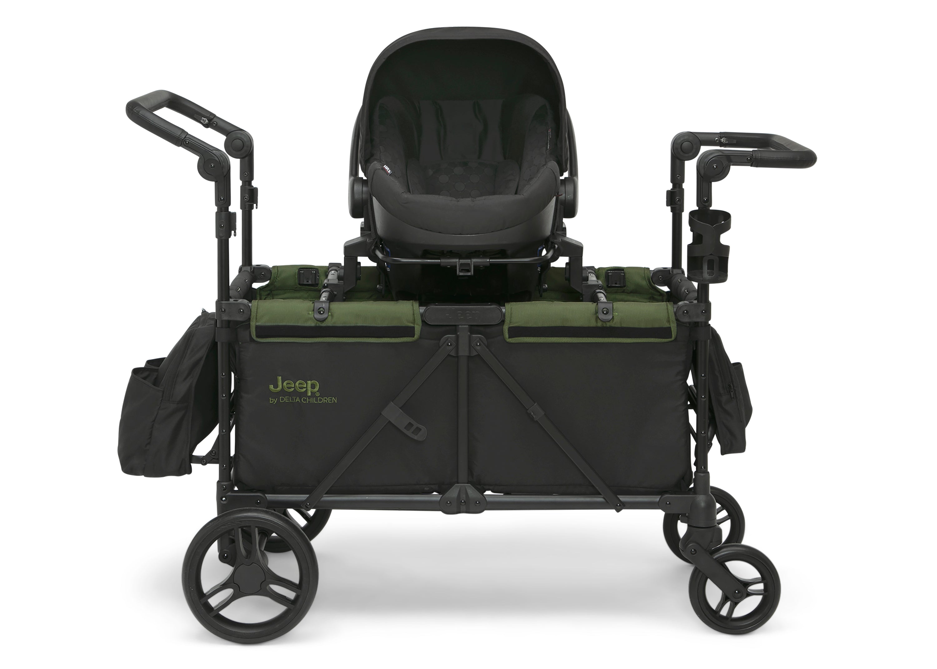 5-in-1 Universal Wagon Car Seat Adapter - Compatible with Most Strollers & Car Seats - Perfect for Travel, Shopping & Outdoor Adventures