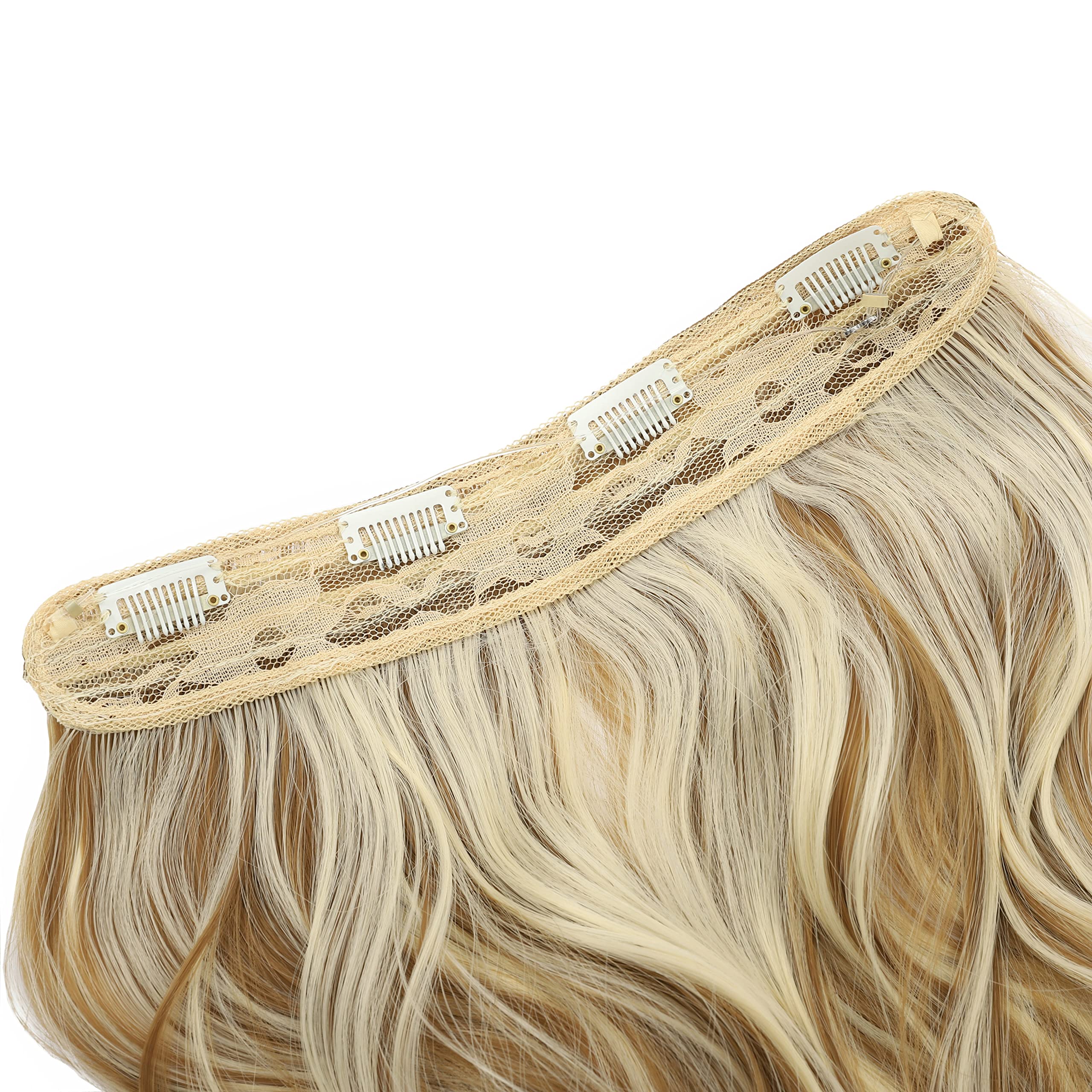 Invisible Wire Hair Extensions - Transparent Adjustable 24