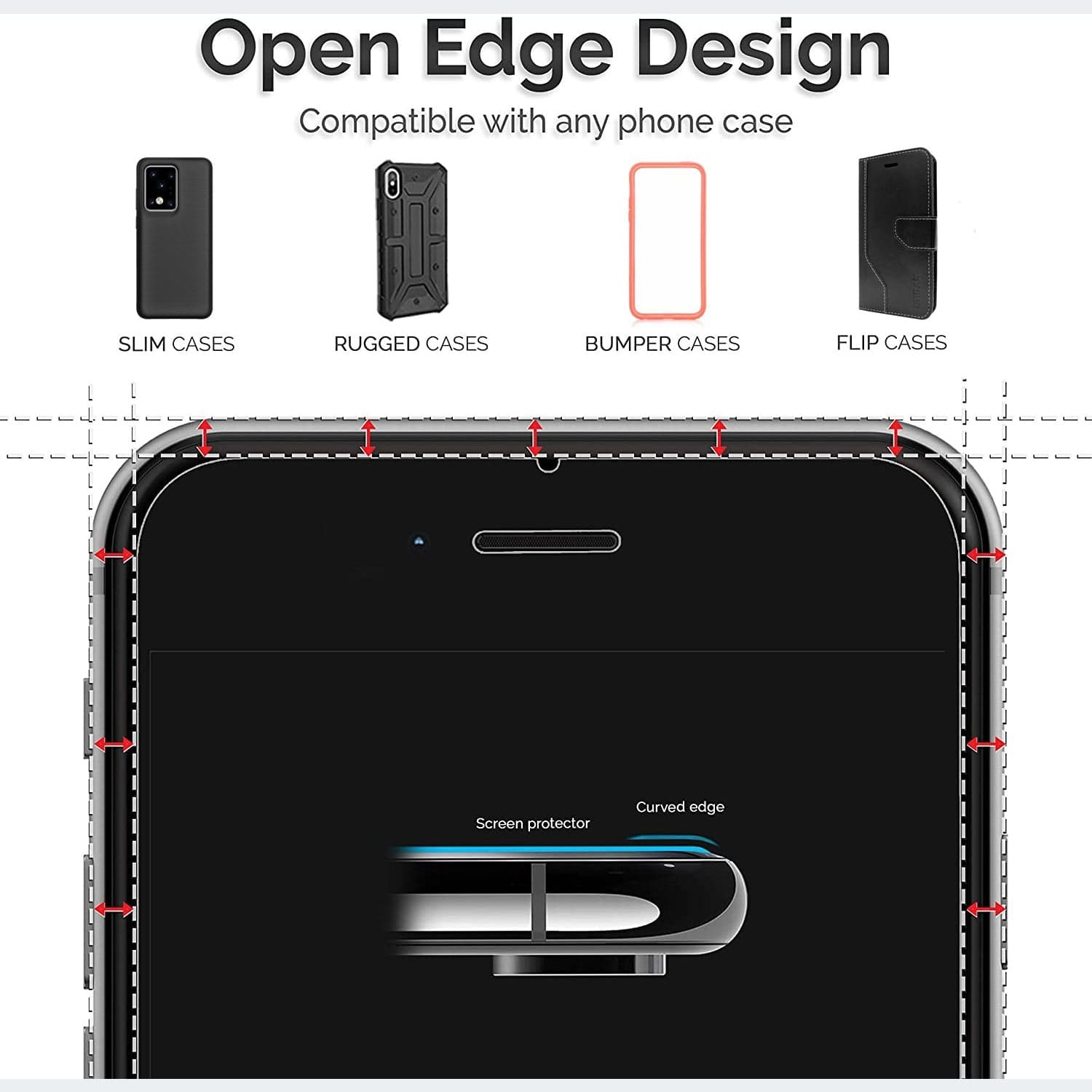 Urban Diamond Glass Screen Protector for iPhone 12 Mini - Ultra HD Clear, Anti-Scratch, Bubble-Free Installation - Perfect for Everyday Use, Travel & Outdoor Activities