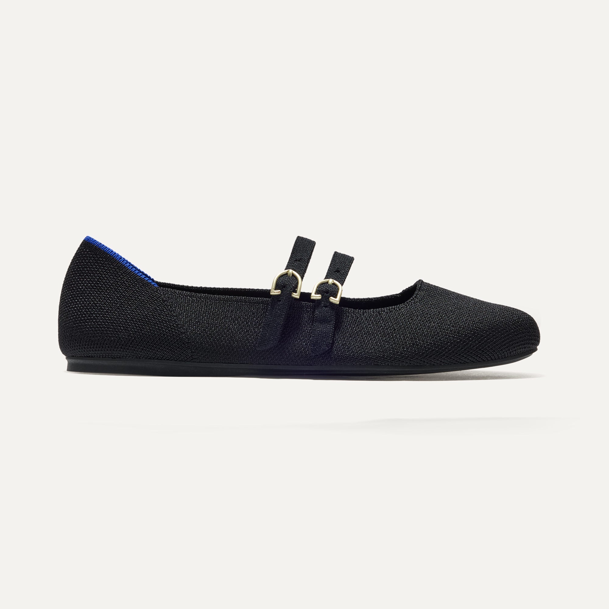 Stylish Black Double Buckle Mary Jane Shoes for Women - Comfortable & Elegant Flats - Perfect for Work, Weddings & Everyday Wear
