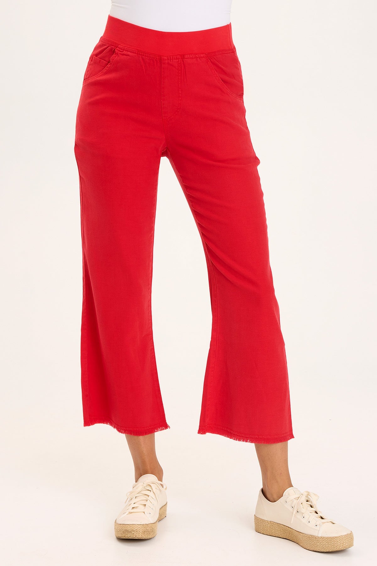 Lorilei Women's High-Waisted Charanga Pigment Pants - Stylish & Comfortable for Casual Wear, Work, and Everyday Outfits