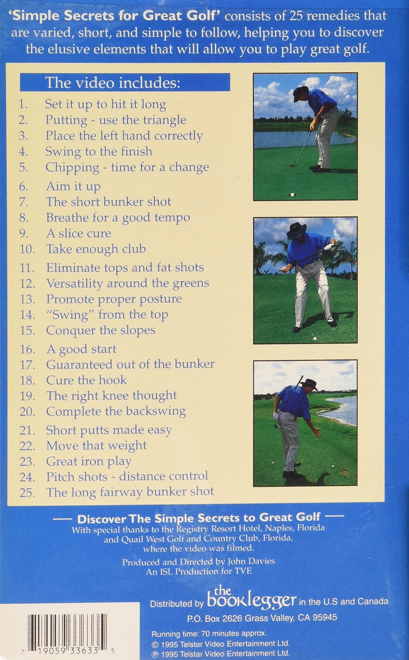 David Leadbetter Golf Tips Video - Improve Your Game