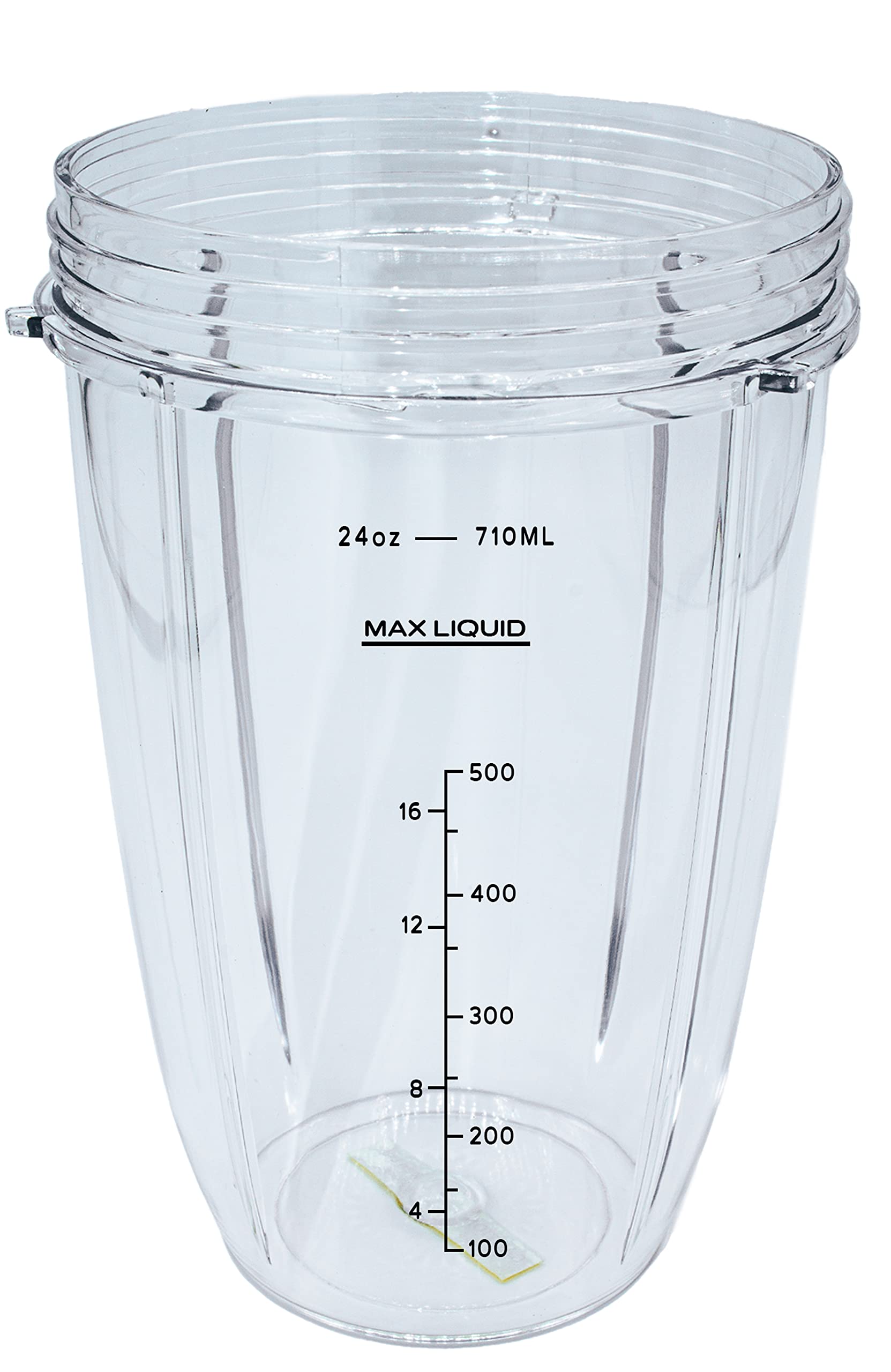 Blendin Replacement Parts for Nutribullet 600 & 900W Blenders - 2 Tall & 2 Flip Top Lids - Perfect for Smoothies, Juicing & Meal Prep at Home