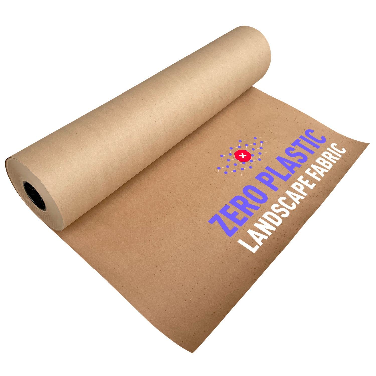 Sandbaggy Biodegradable Landscape Fabric - Eco-Friendly Weed Barrier for Gardens, 5 ft x 50 ft Paper Mulch Roll - Perfect for Vegetable Beds, Flower Gardens & Sustainable Landscaping