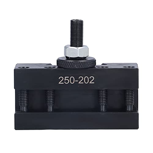 V-Shape Turning Facing Holder 250-202 for Manual & CNC Lathe Tool Post - High Precision Boring Blade for Metalworking & Machining Projects