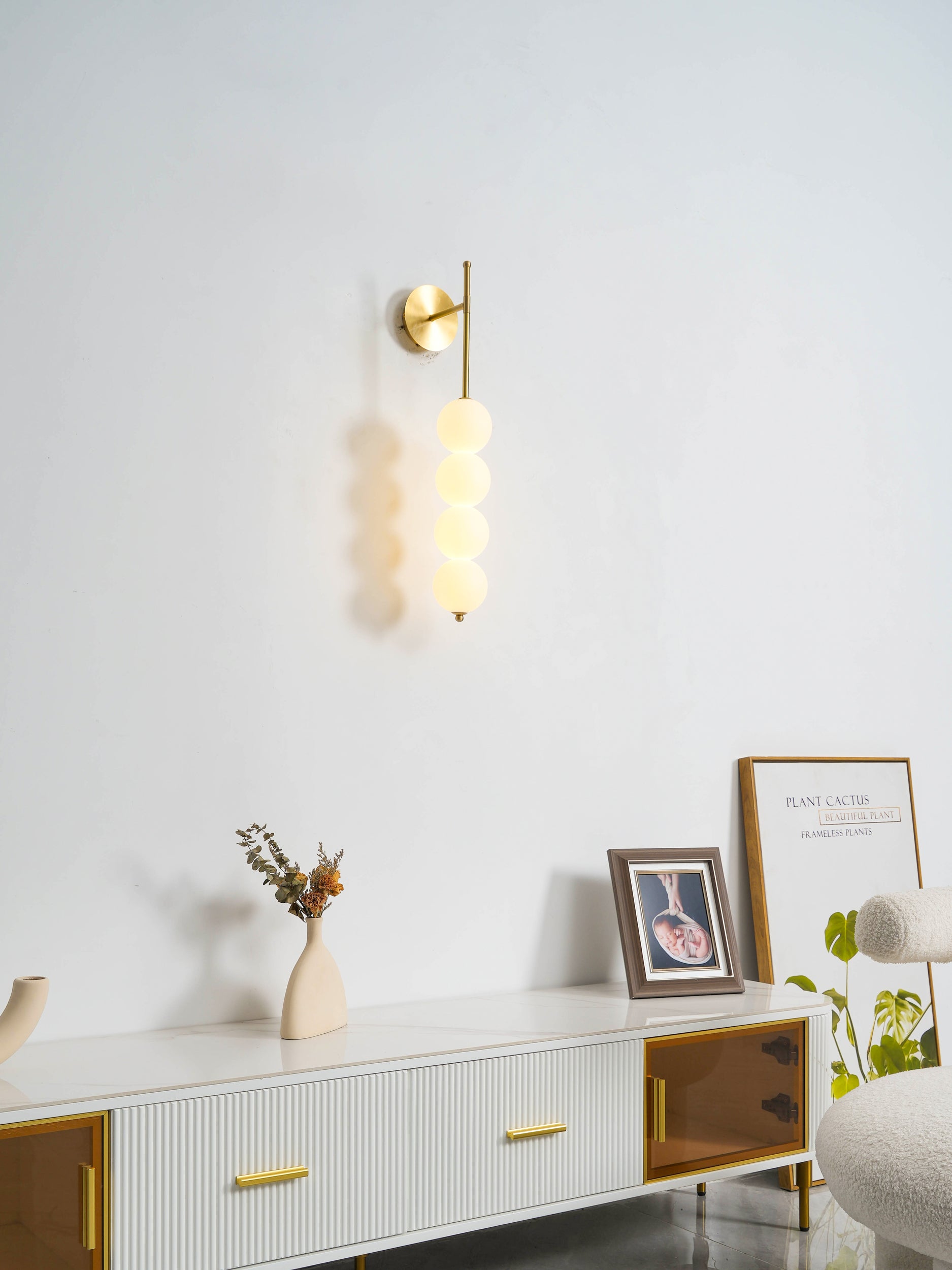 Candied Haws Wall Lamp - Decorative Chinese Hawthorn Candy Light for Bedroom, Living Room, and Nursery Decor