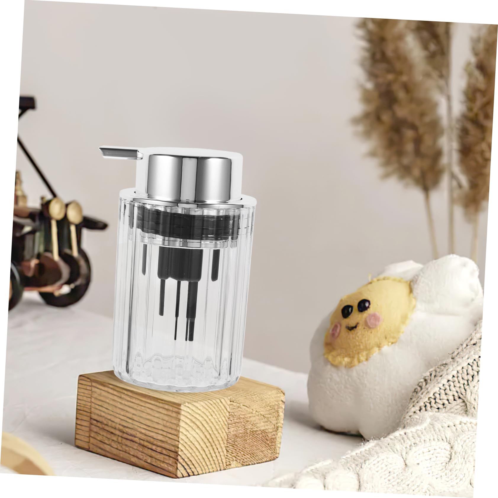 300ml Facial Foam Bottle - Portable Face Wash Bubble Maker Dispenser Pump for Gentle Cleansing | Travel-Friendly, Bathroom & Skincare Routine Essential