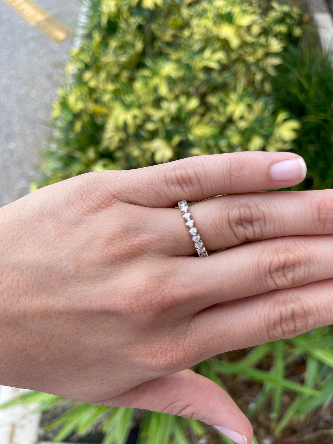 1.0tcw Diamond Wedding Band - Eternity Ring for Women, 14K White Gold Diamond Anniversary Ring, Perfect for Engagement, Wedding & Special Occasions