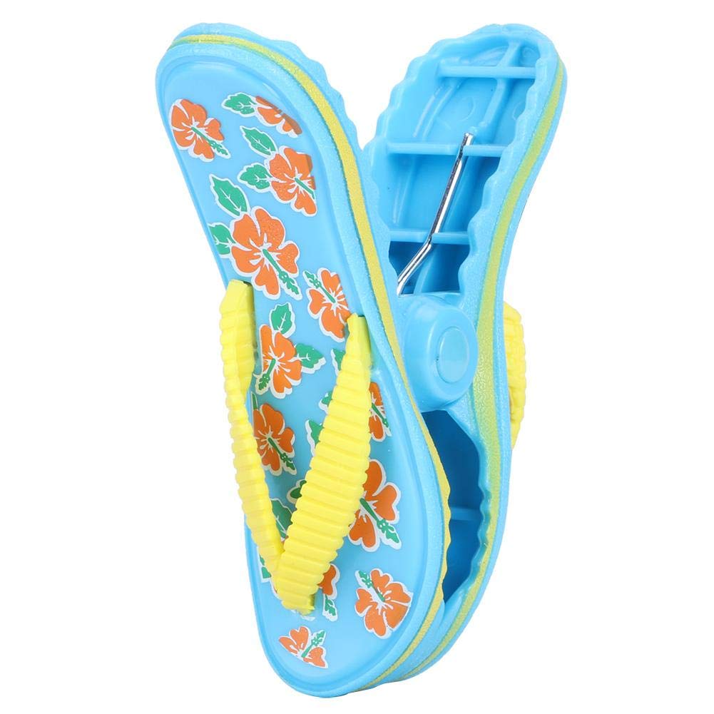 HASAKI Windproof Beach Towel Clips - Cute Plastic Sunbed Retaining Clips for Pool, Beach & Outdoor Use - Secure Your Towel on Loungers, Chairs & Sand