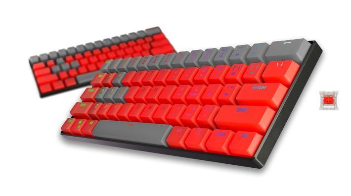 T1 Pro Gaming Keyboard - Mechanical RGB Backlit Wired Keyboard for PC, Mac - Fast Response & Anti-Ghosting - Perfect for Esports, Streaming & Office Work