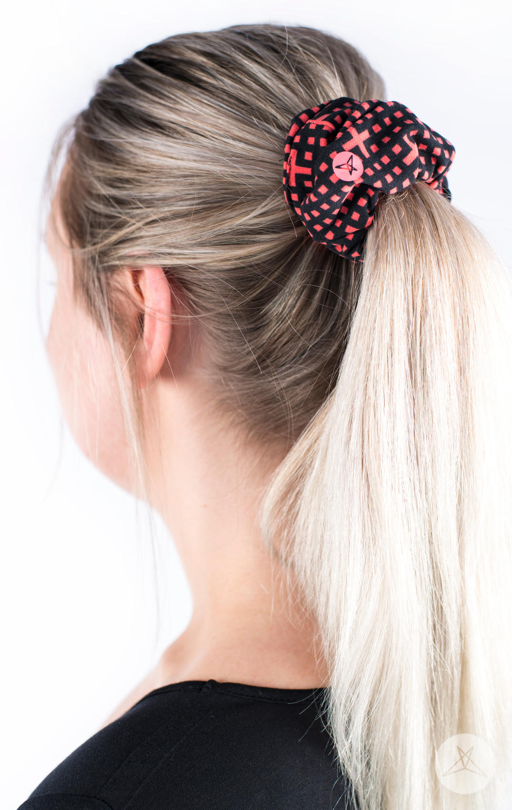 Supersonic Scrunchie Hair Ties for Women - Soft & Stretchy No Damage Hair Accessories for Ponytail, Bun, Workout & Everyday Use