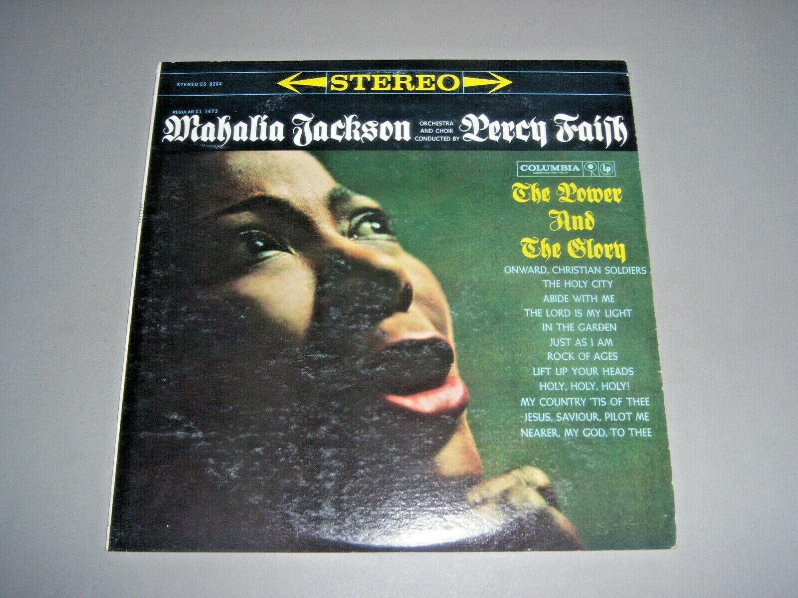 Mahalia Jackson The Power And The Glory Vinyl Record LP - Gospel Music Collector's Edition - Perfect for Home Listening & Vintage Music Enthusiasts