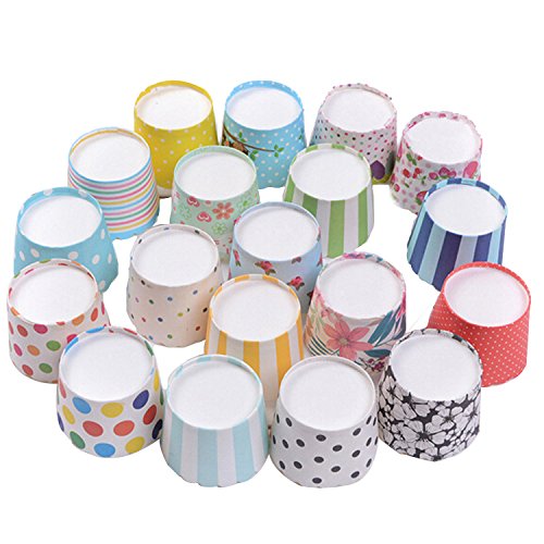 1000pcs Colorful Baking Cups - Assorted Muffin & Cupcake Liners for Baking, Party, and Home Decor | Disposable Paper Baking Cases for Muffins, Cupcakes, and Desserts