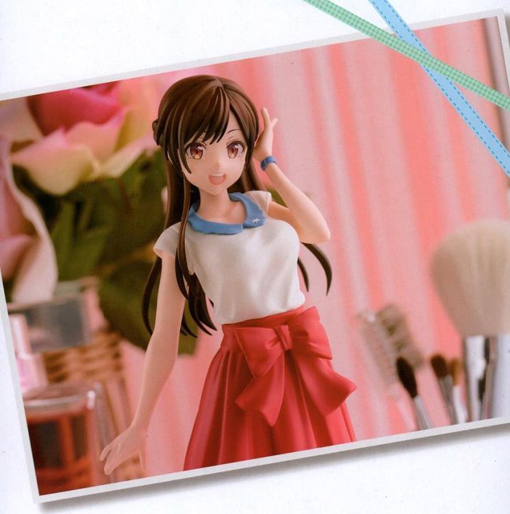Banpresto Rent A Girlfriend Chizuru Mizuhara Anime Figure - Exhibition Version - Collectible PVC Statue for Anime Fans & Manga Lovers - Perfect for Display in Bedroom, Office, or Gaming Room Decor