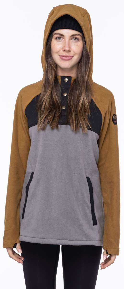 686 Women's Hemlock Fleece Hoodie 2023 - Soft Warm Winter Pullover for Outdoor Activities & Casual Wear