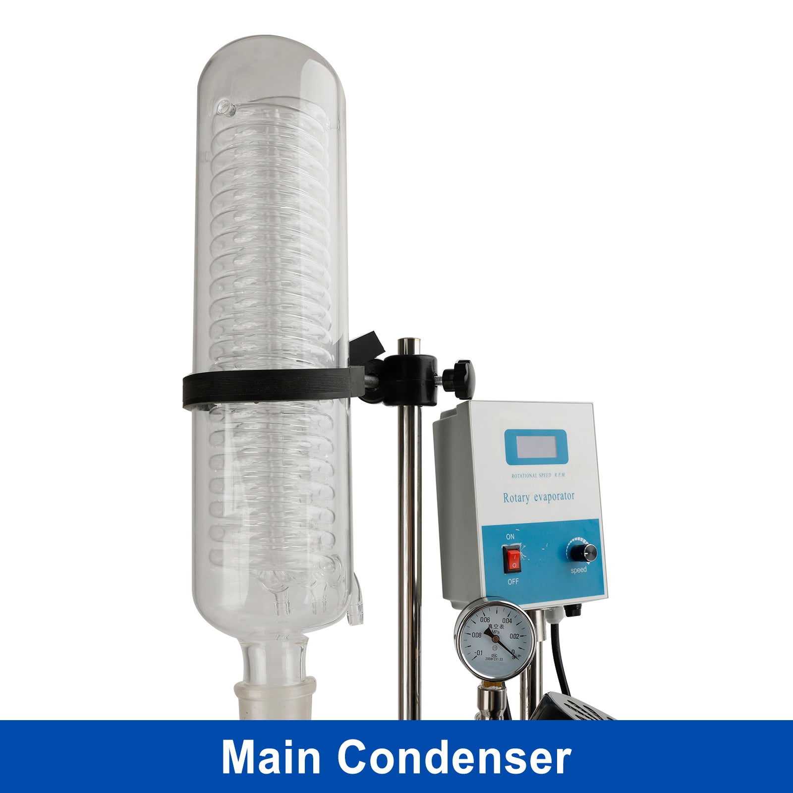 110V 5L Laboratory Rotary Evaporator | Rotovap for Essential Oil Extraction & Solvent Recovery | Perfect for Chemistry Labs & Cannabis Distillation