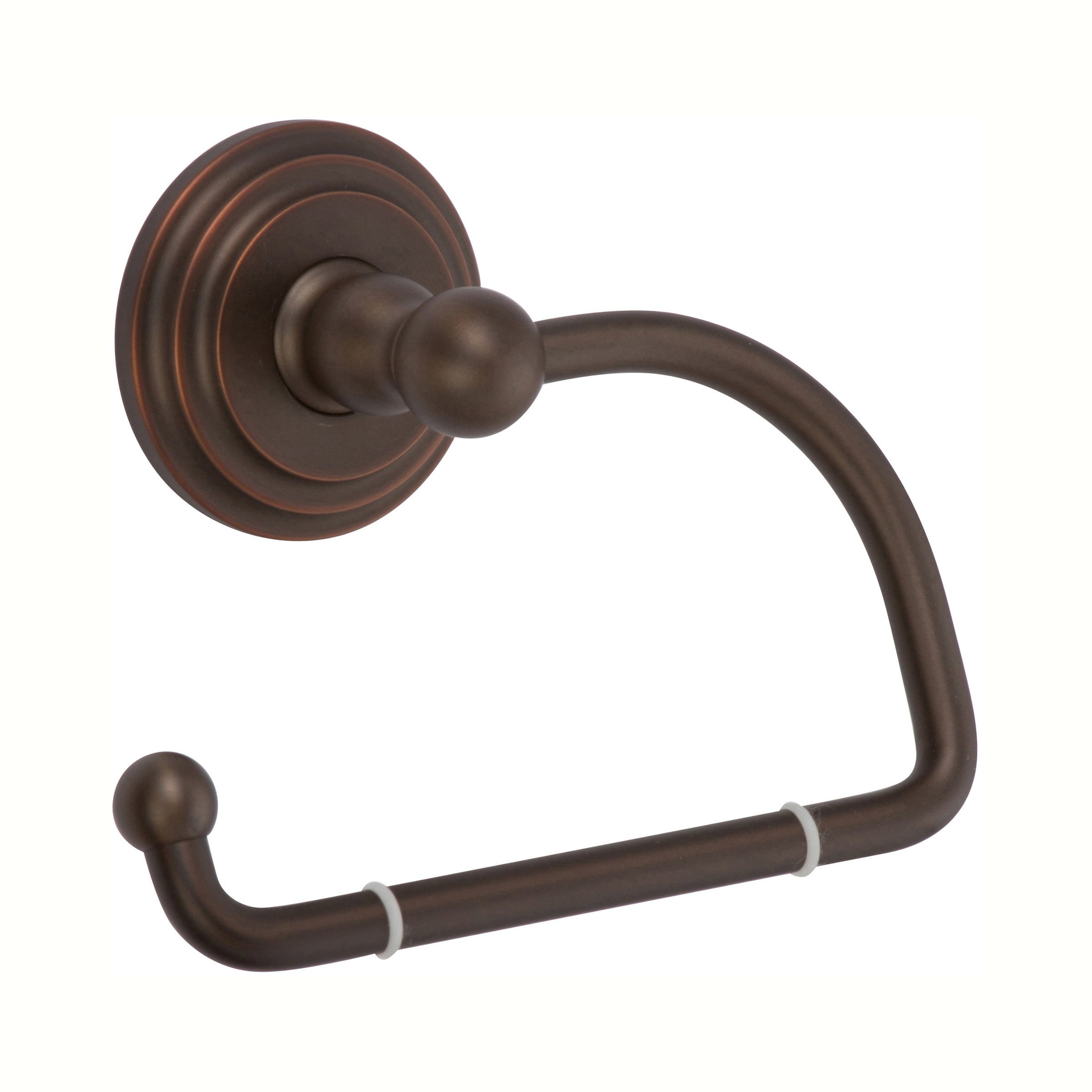Oil Rubbed Bronze Chelsea Single Post Toilet Paper Holder - Vintage Bathroom Tissue Roll Hanger for Classic & Modern Home Decor