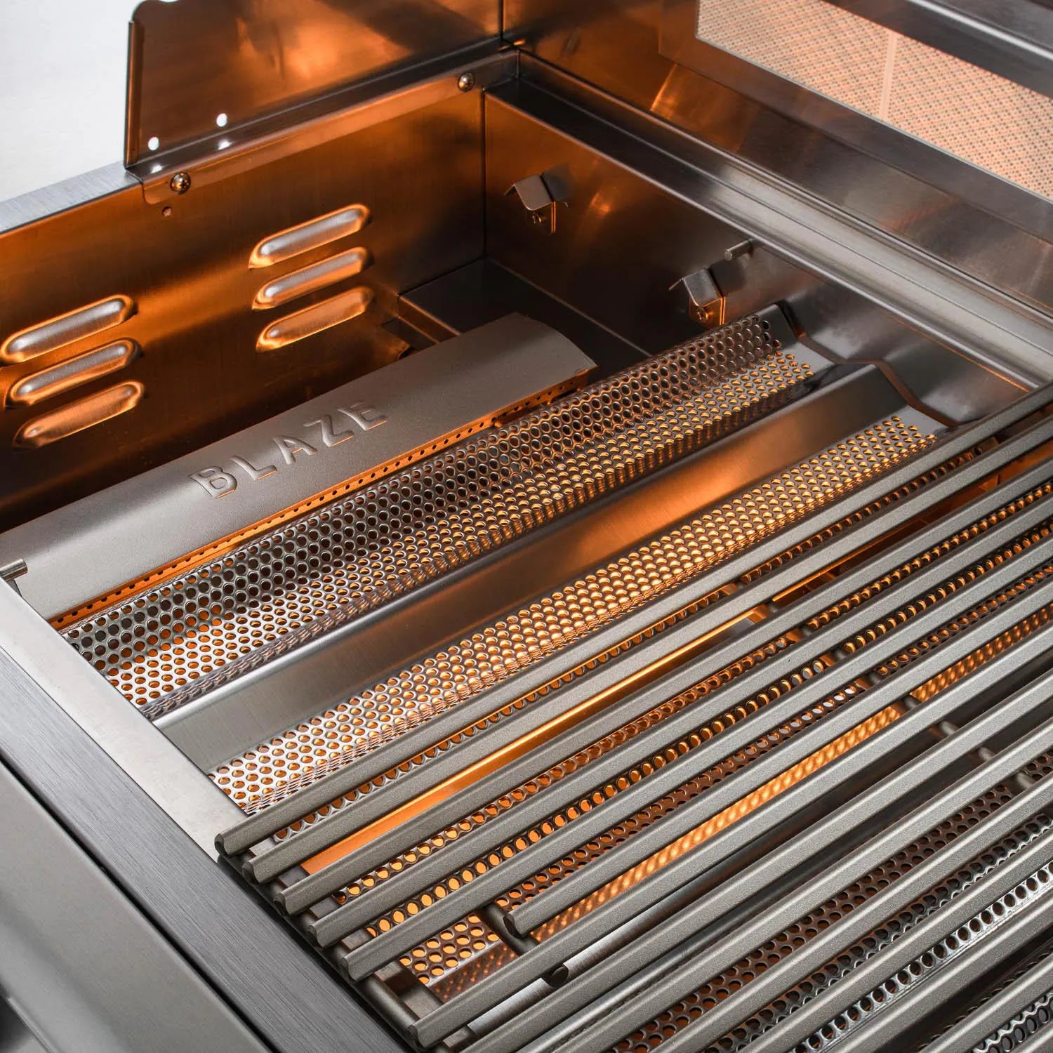 40 Inch 5-Burner LTE Gas Grill with Rear Burner & Built-in LED Lighting System - Perfect for Backyard BBQs, Outdoor Cooking & Patio Entertaining