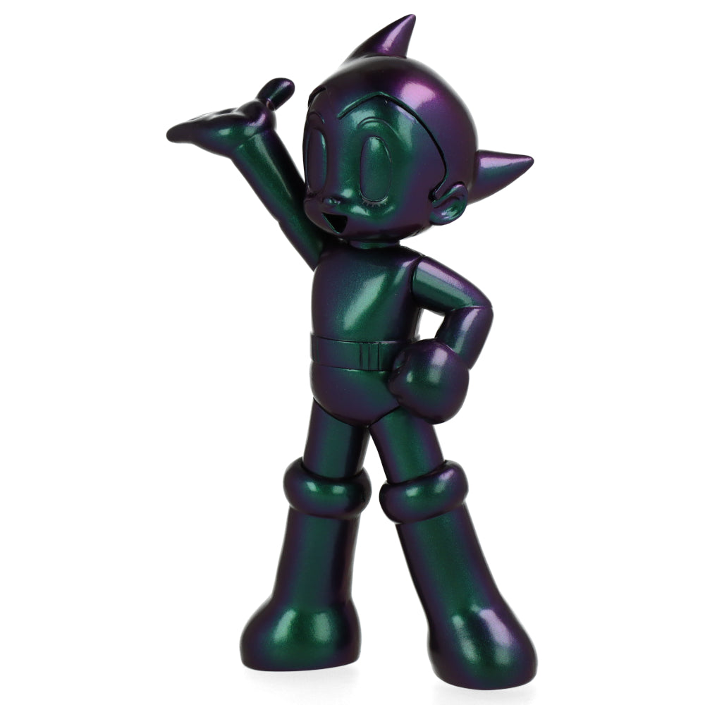 Astro Boy Welcome Metal Green Eye Closing Action Figure - Collectible Anime Robot Toy for Fans & Decor | Perfect for Display, Gifts, and Anime Collections