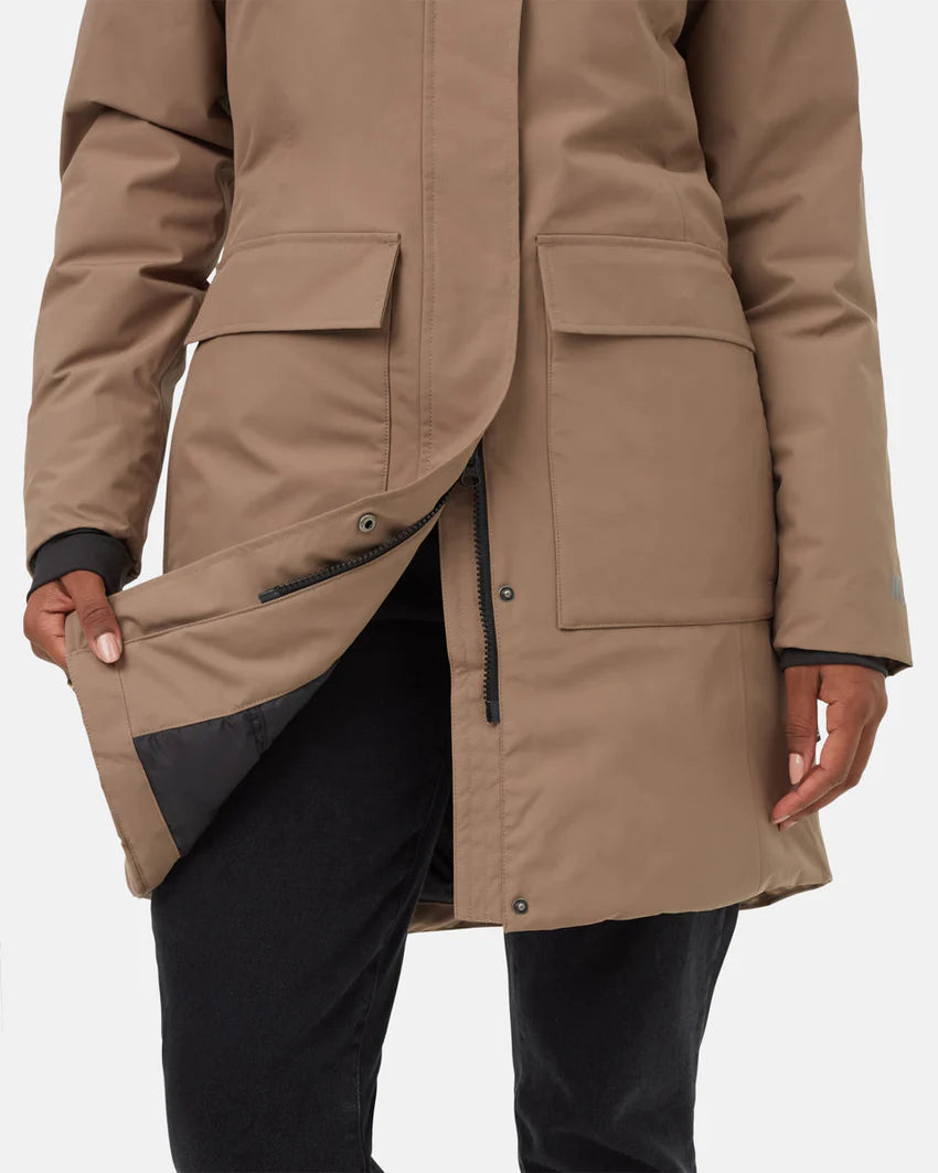 Women's Daily Parka Jacket - TCW5648 Waterproof Windproof Winter Coat for Outdoor Activities & Commuting