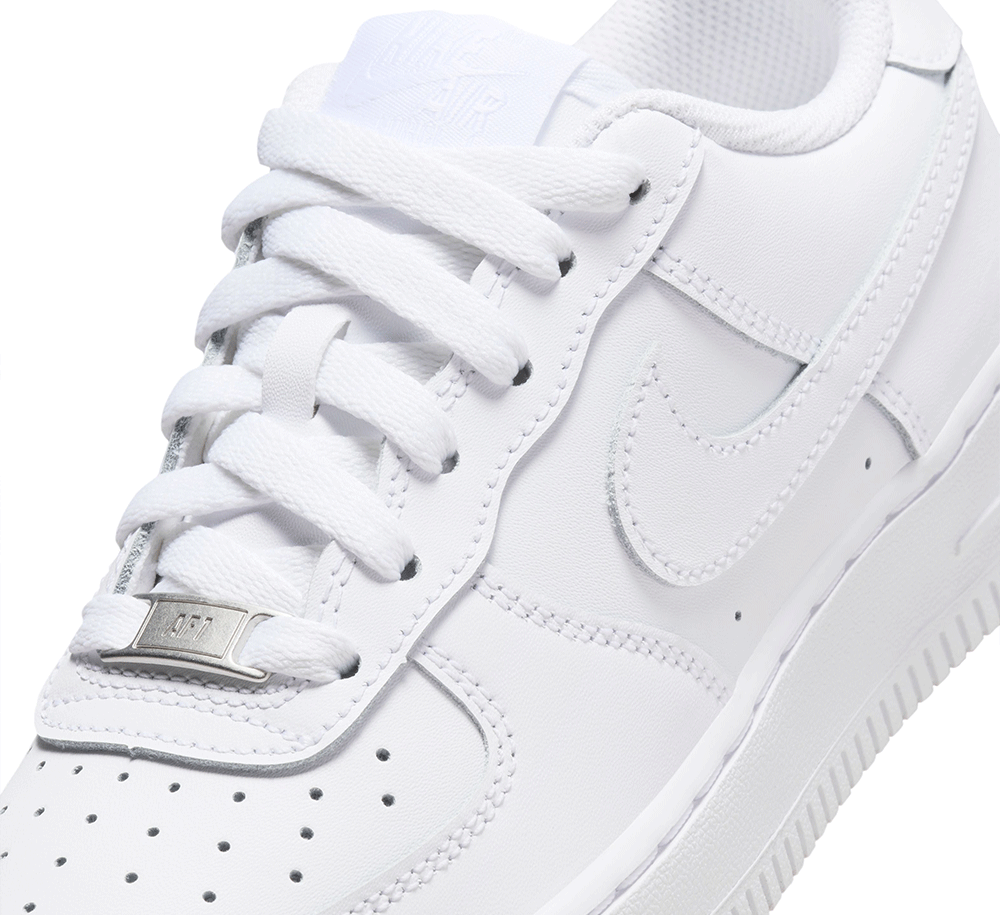 Nike Air Force 1 LE (GS) - White/Black Low-Top Sneakers for Women & Girls | Casual Wear, Street Style & Basketball Fashion