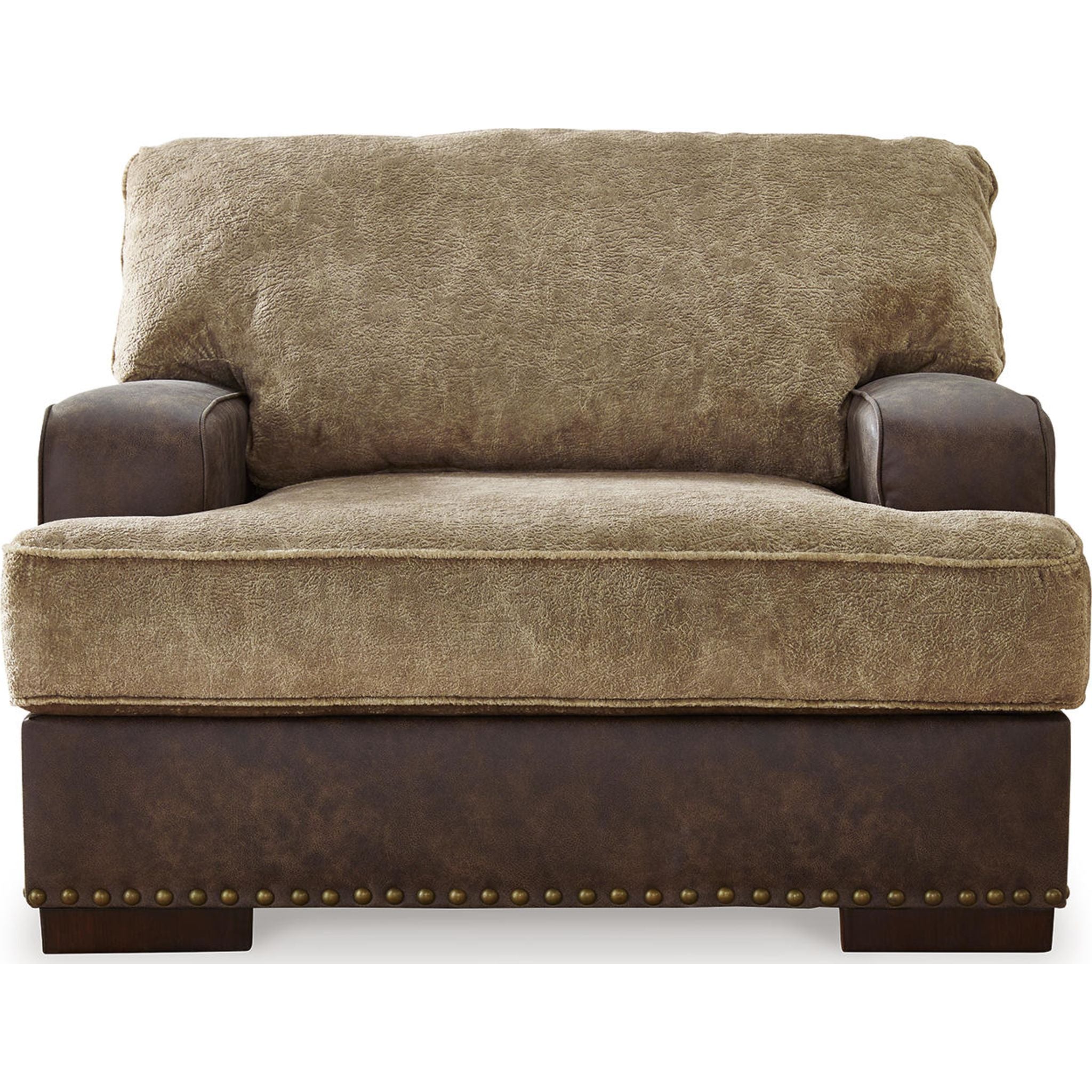 Alesbury Oversized Chair and a Half in Rich Chocolate Brown – Perfect for Living Rooms, Reading Nooks & Cozy Spaces