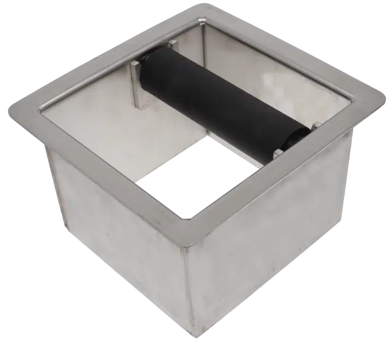 Premium Stainless Steel Knockout Chute for Coffee Shops & Cafes - Durable Barista Tool for Espresso Machine Maintenance & Coffee Grounds Disposal