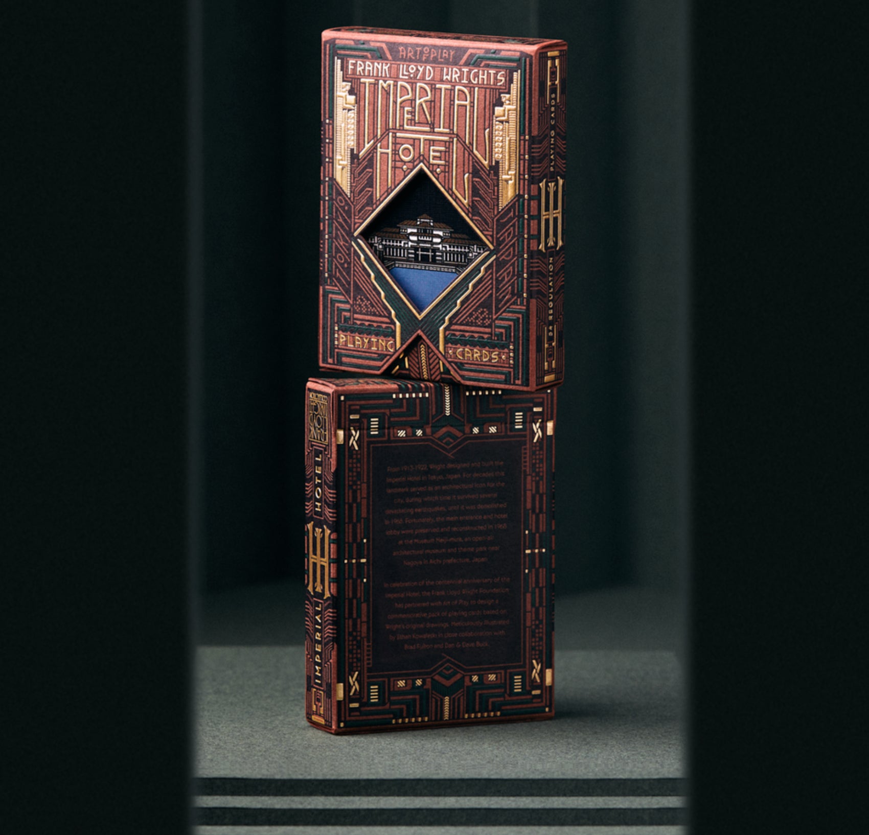 Imperial Hotel Playing Cards - Premium Quality Poker Cards for Magic Tricks, Card Games & Collectibles - Perfect for Casino Nights, Poker Parties & Gifts