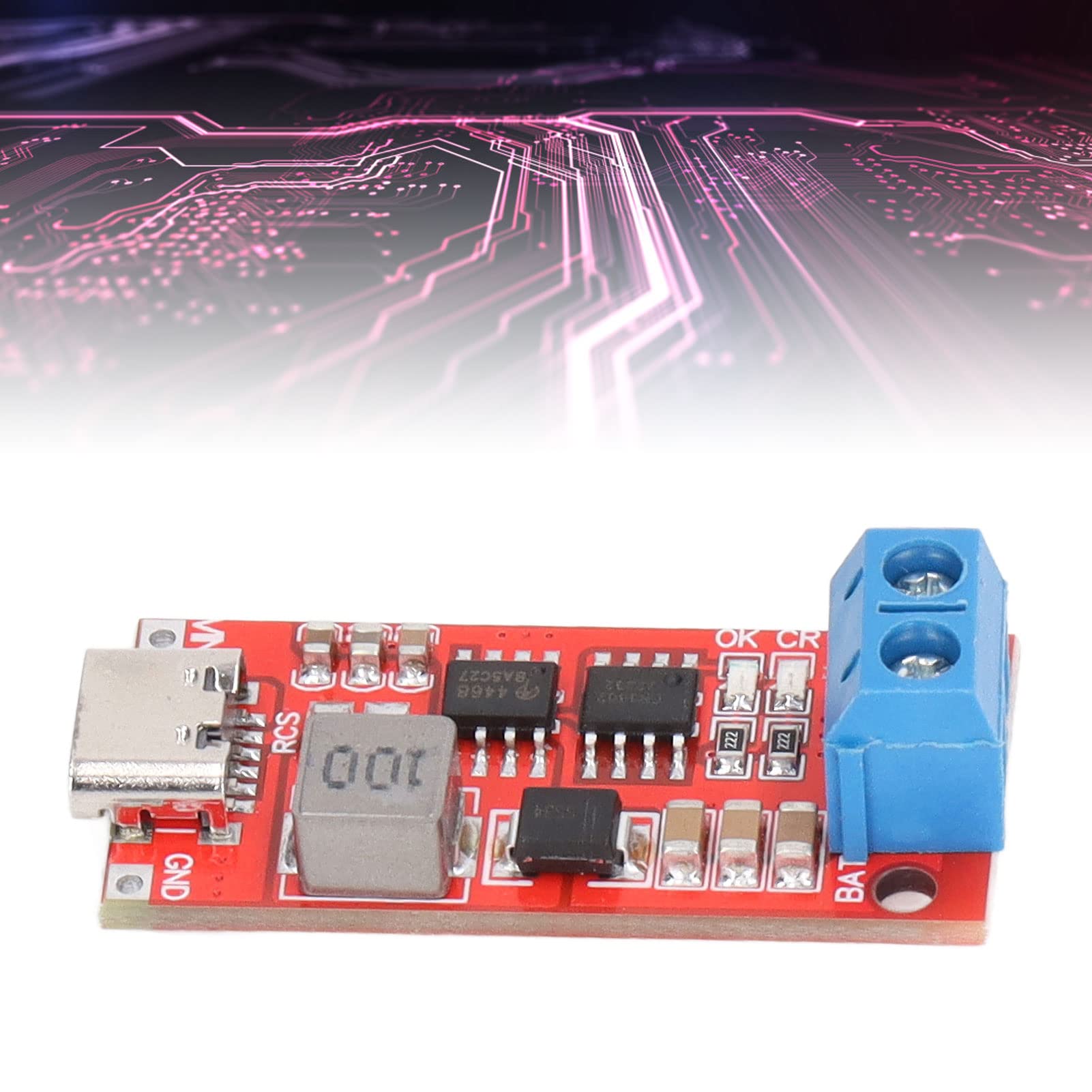 ANKROYU 1A Input 0.55A Output Step Up Boost Charging Board Module for DIY Battery Charger - Perfect for Solar Power Projects, Portable Devices & Electronics Repair