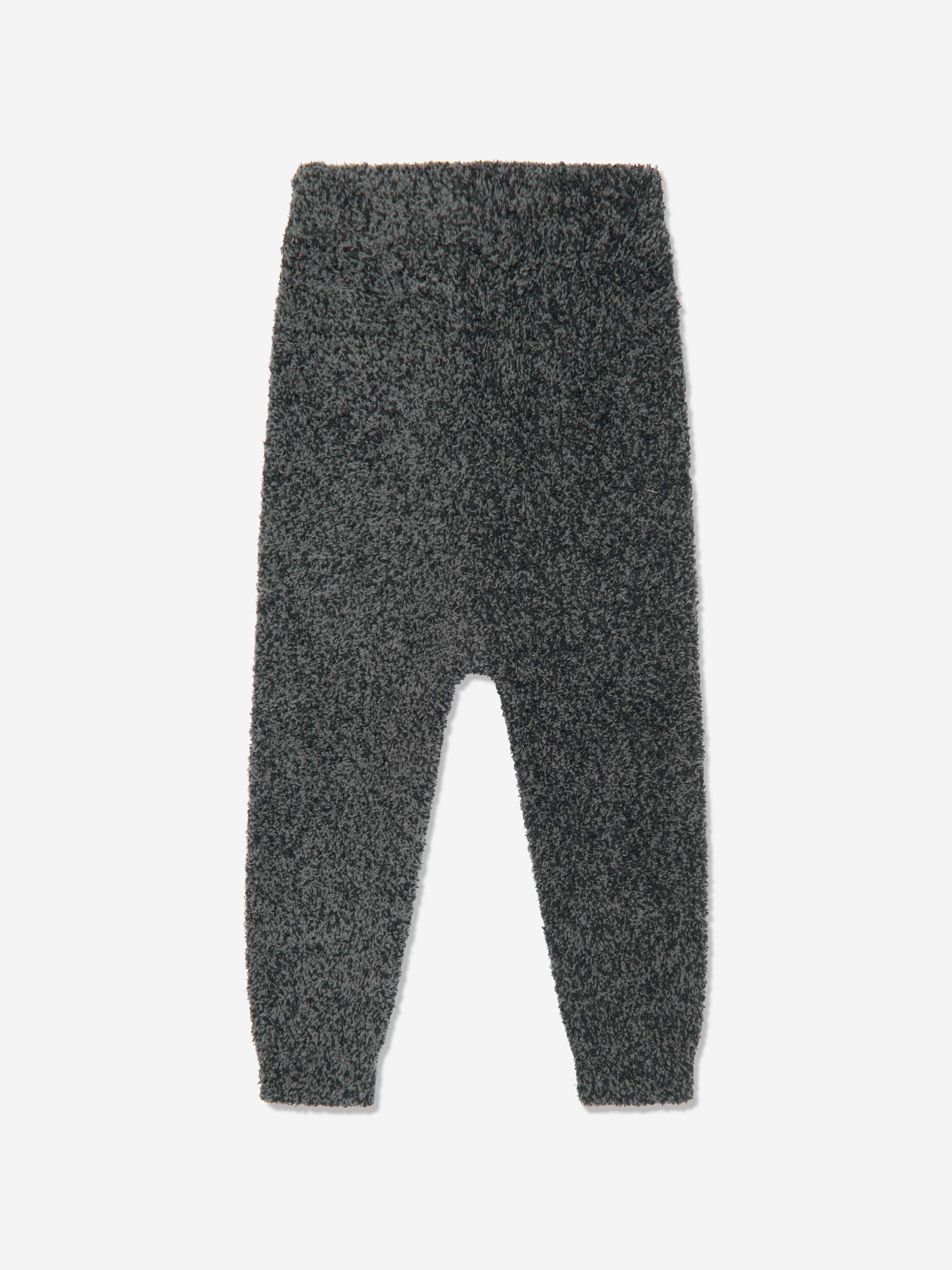 7AM Enfant Baby Fuzzy Leggings - Soft Warm Winter Leggings for Infants & Toddlers (Black) | Perfect for Cold Weather, Playdates & Outdoor Adventures