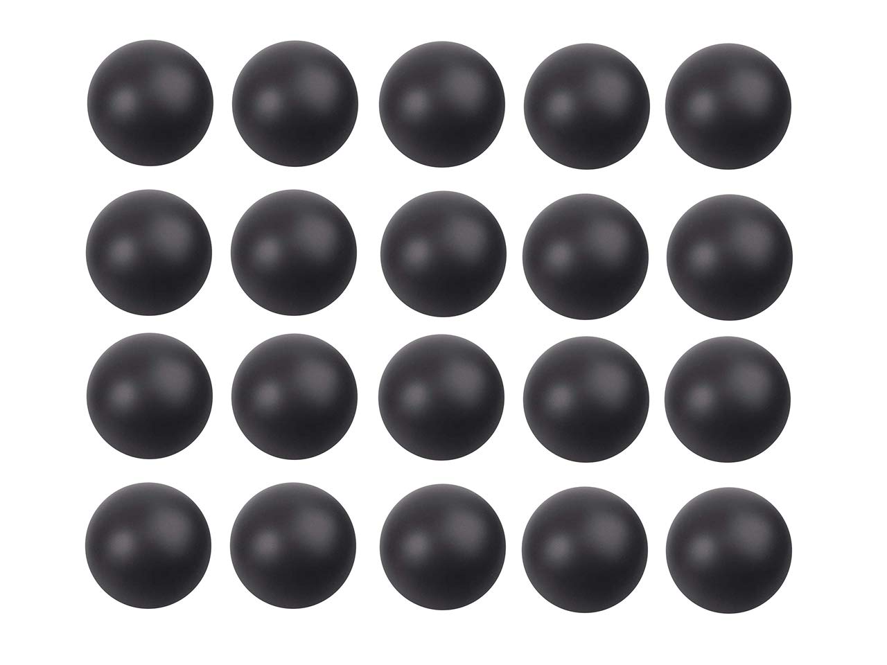 Nickston 20pcs Reusable .68 Cal Rubber Balls - Paintball Training & Tactical Defense