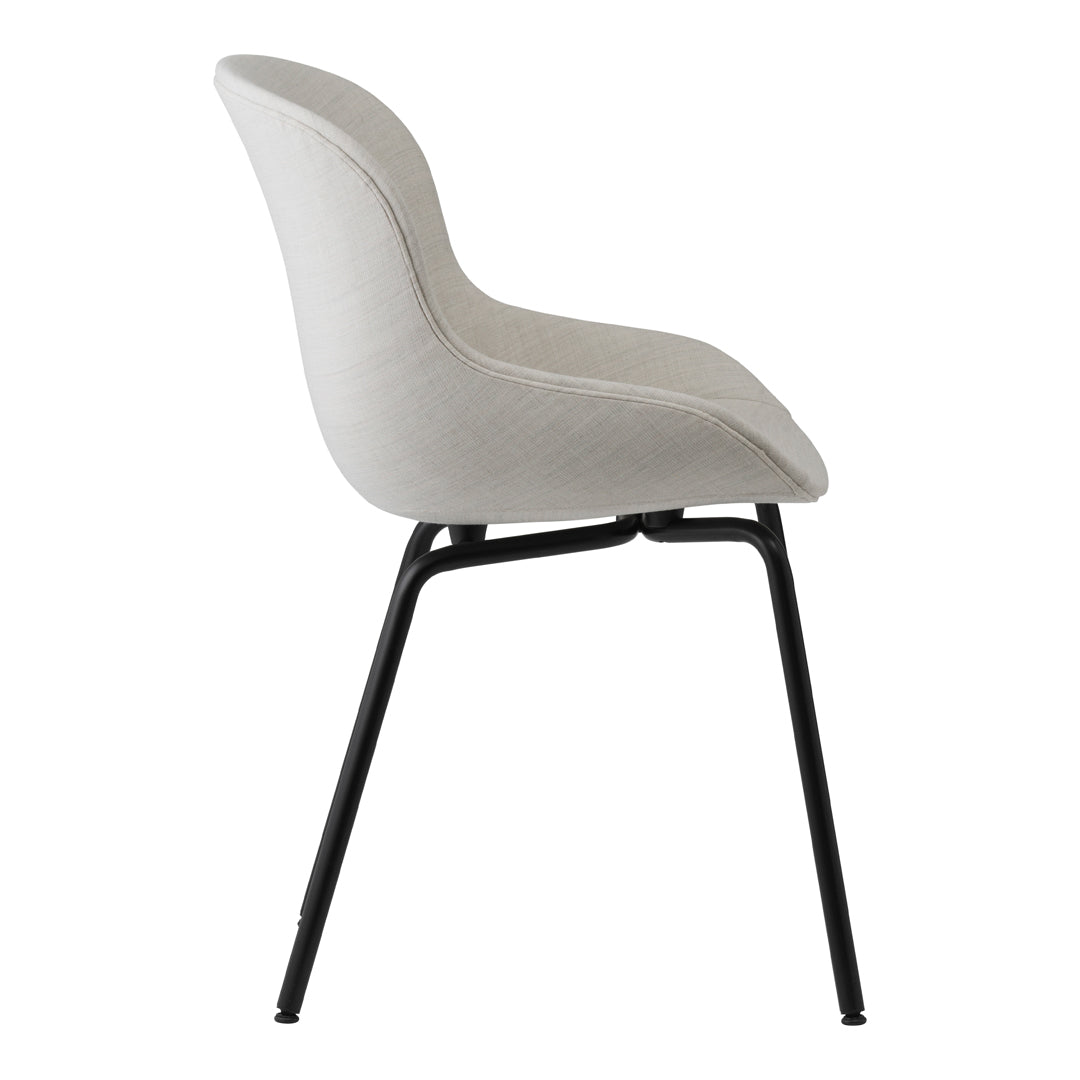 Premium Hyg Comfort Chair - Fully Upholstered with Sturdy Steel Legs for Office, Living Room & Home Decor