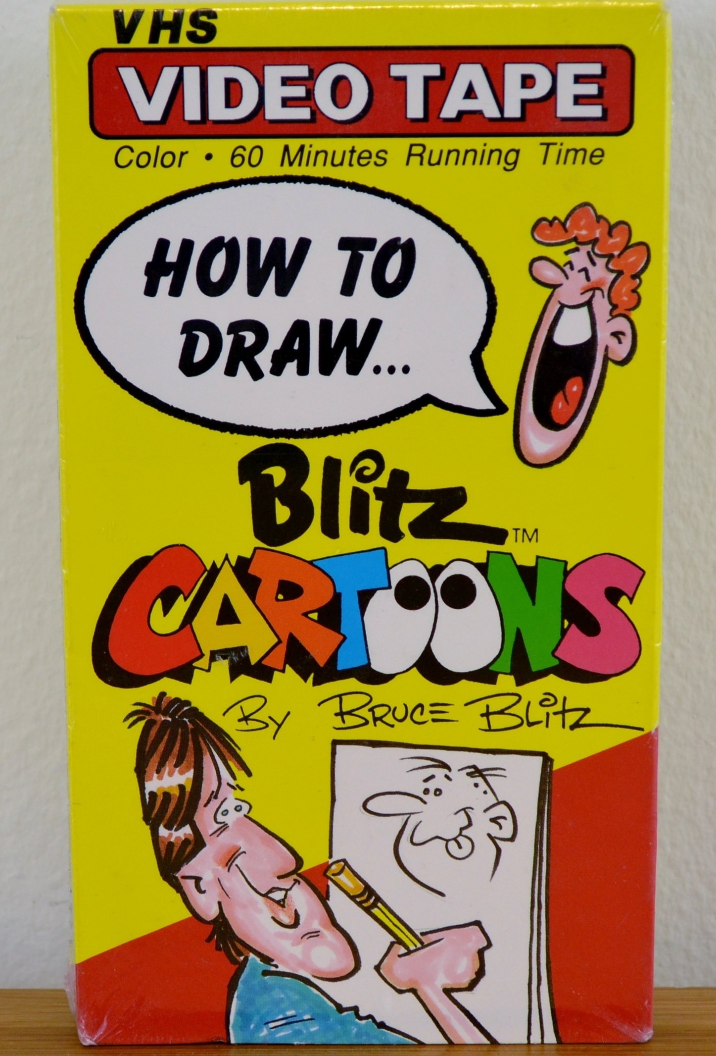 Learn How to Draw Blitz Cartoons - Step-by-Step Animation Tutorial [VHS] - Perfect for Beginners & Aspiring Artists