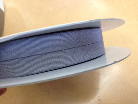 18mm Stretch Fold Over Elastic Binding - Silver Grey for Sewing, DIY Crafts & Waistbands | Comfortable & Durable Elastic Trim for Apparel & Accessories