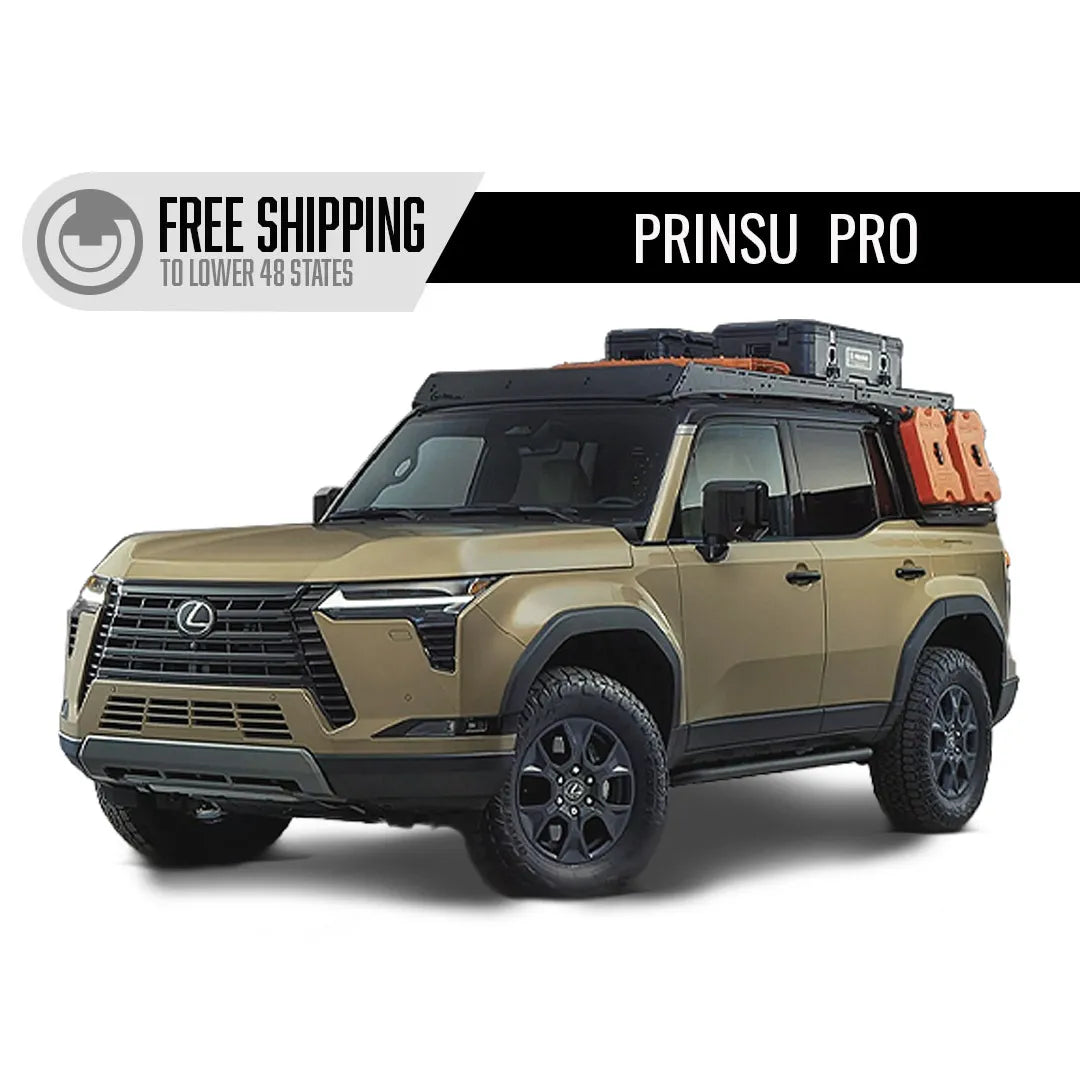 Prinsu Pro Roof Rack for Lexus GX 550 | Heavy-Duty Aluminum Cargo Carrier | Off-Road Adventure Gear | Perfect for Camping, Overlanding & Outdoor Activities