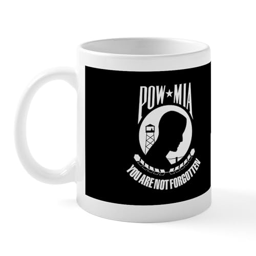 White - POW MIA Military Flag Mug
