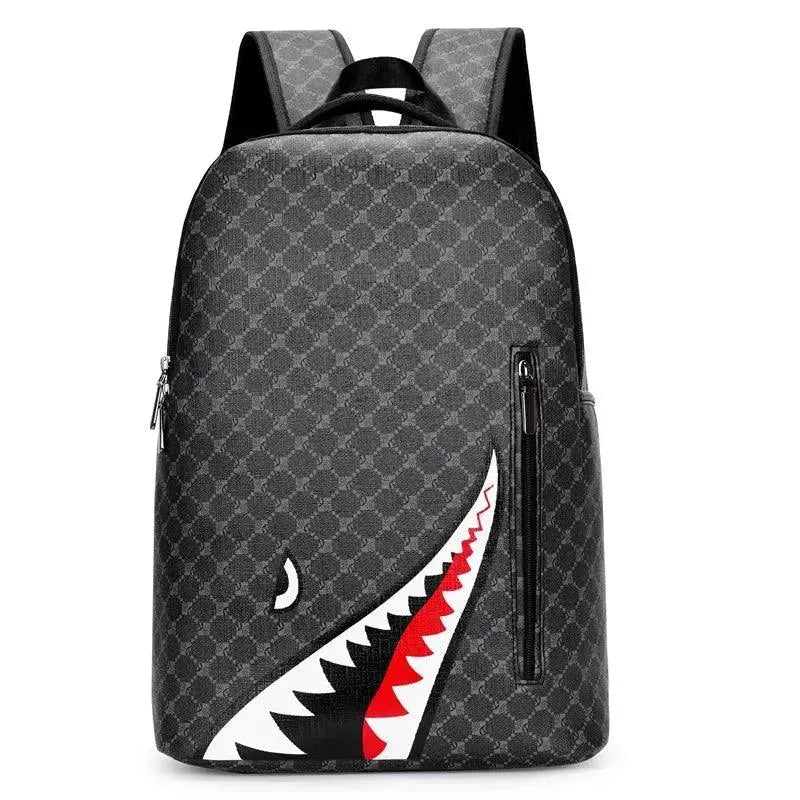 Stylish Men's Plaid College Laptop Backpack - Durable 15.6 Inch School Computer Bag with USB Charging Port - Perfect for Students, Travel & Work Commute