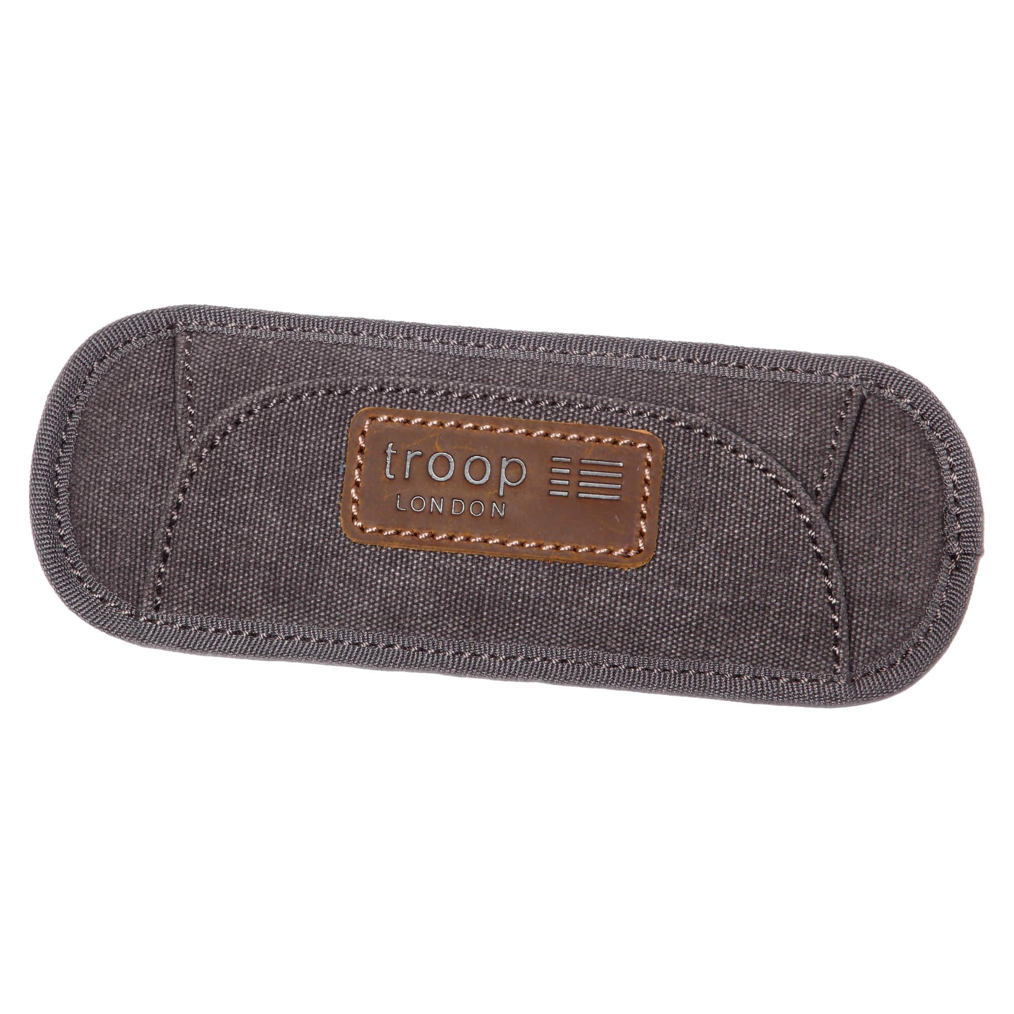 Troop London Detachable Canvas Shoulder Pad for Jackets & Coats - Comfortable & Adjustable Shoulder Support for Men & Women | Perfect for Business, Travel & Formal Wear