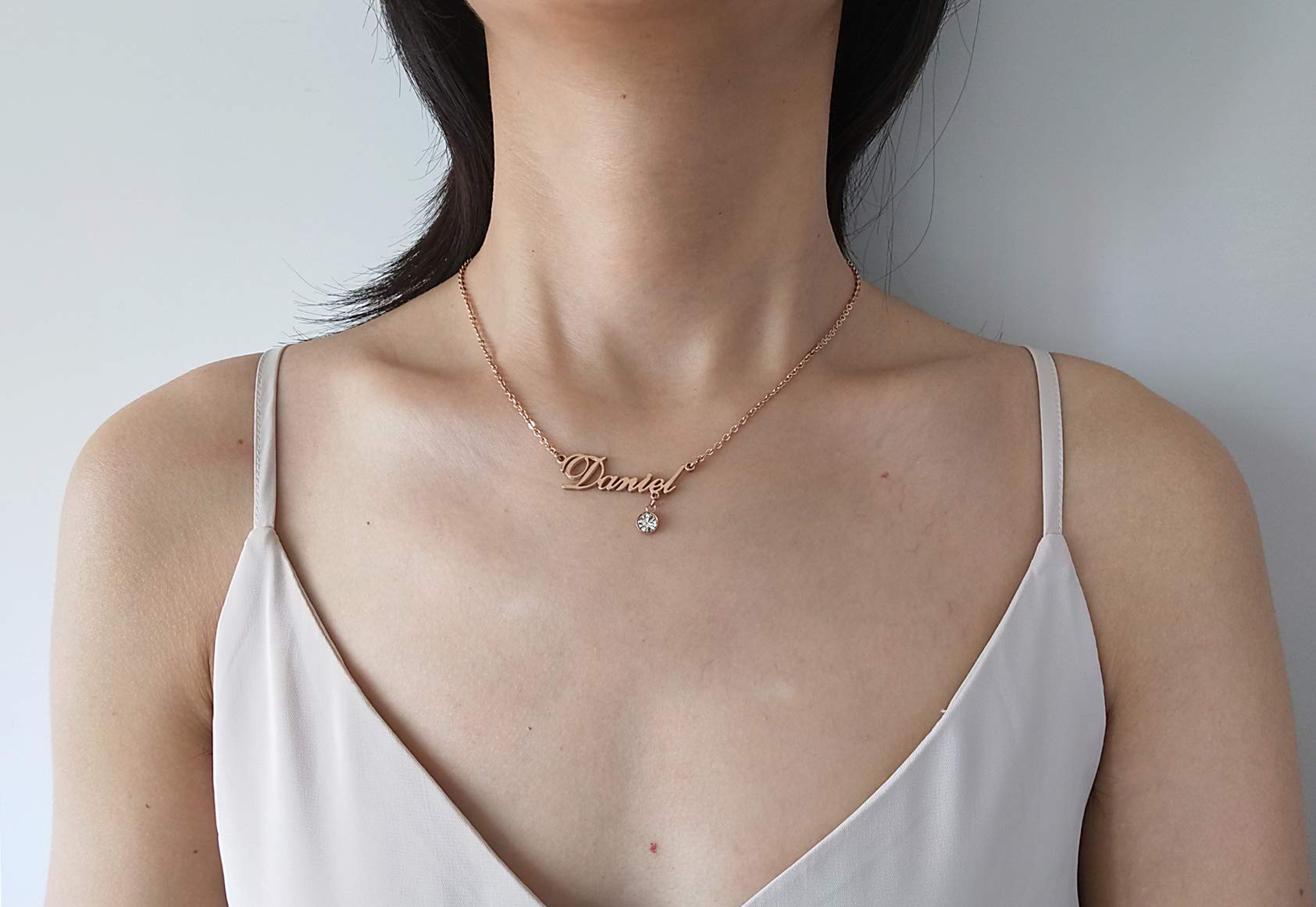 Custom Personalized Name Necklace for Women - Engraved Any Name Jewelry - Perfect Birthday, Anniversary & Valentine's Day Gift - Ideal for Everyday Wear & Special Occasions