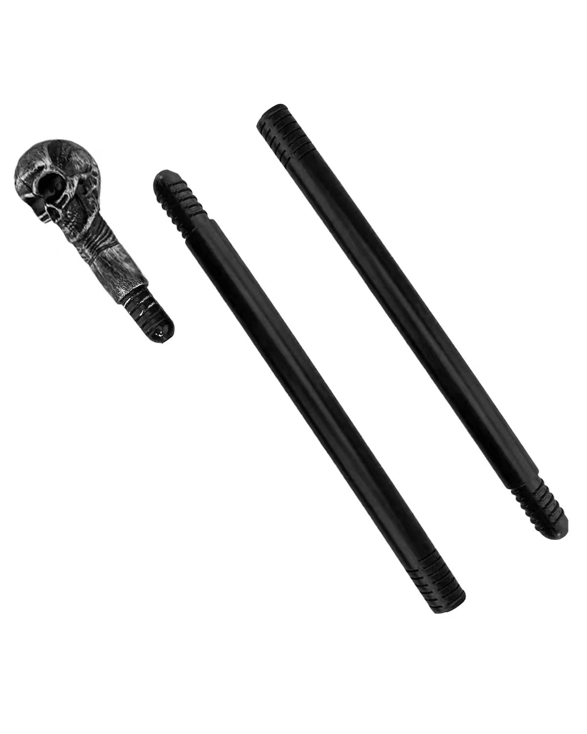 Halloween Plague Doctor Costume Accessory - Medieval Gothic Walking Cane Stick for Cosplay, Halloween Parties & Renaissance Fairs | Perfect for Kids & Adults Costume Props