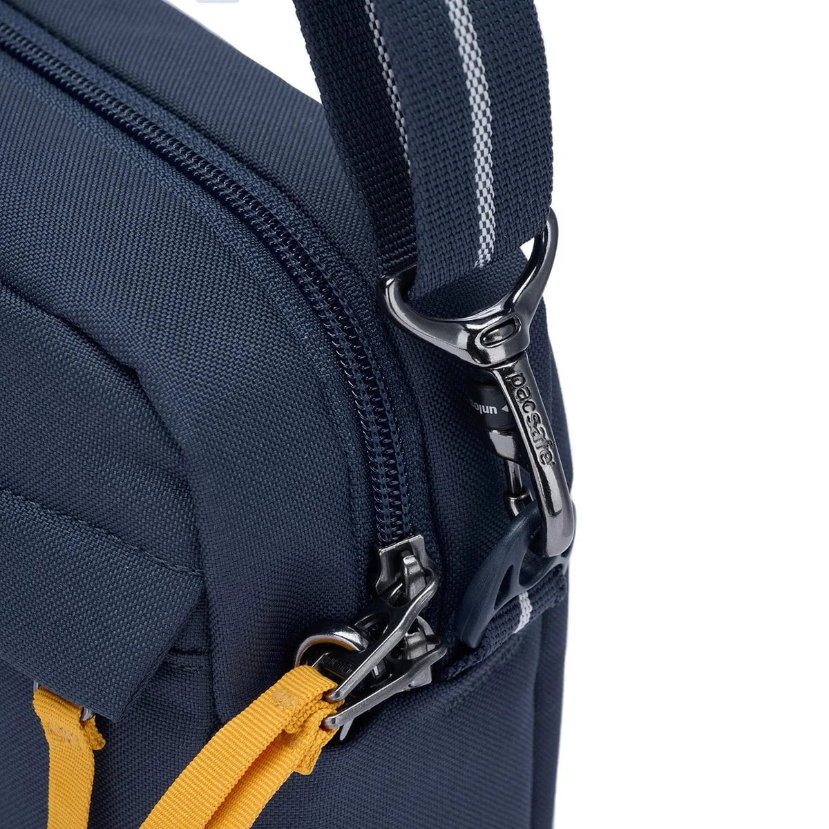 Pacsafe Go Anti-Theft Crossbody Bag - Secure Travel Purse for Women & Men - RFID Blocking, Slash Proof - Perfect for Commuting, Shopping & Travel
