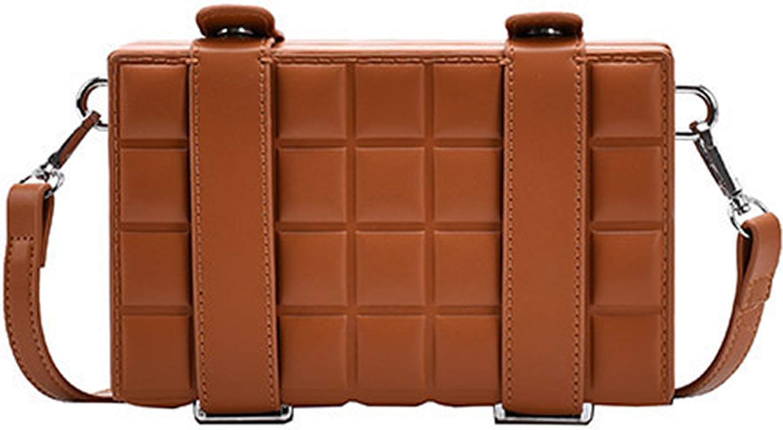 QZUnique PU Leather Messenger Bag for Women - Stylish Crossbody Shoulder Bag, Fashionable Tote Purse for Daily Use, Work, School & Travel Accessories