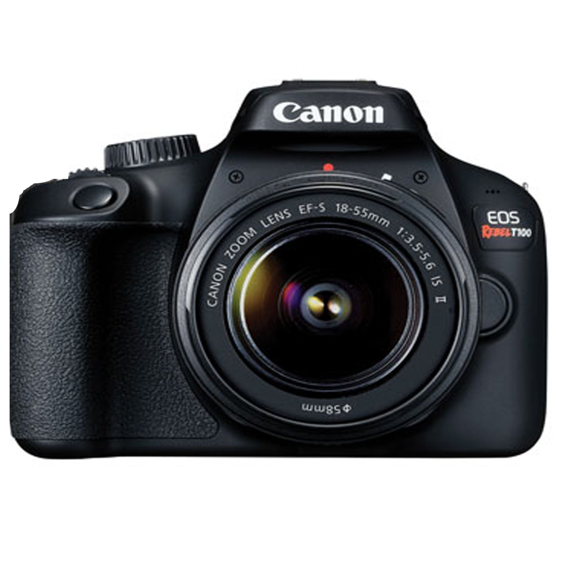 Canon EOS T100/4000D DSLR Camera with EF-S 18-55mm f/3.5-5.6 IS II Lens Kit - USA Version | Perfect for Beginners, Travel & Portrait Photography
