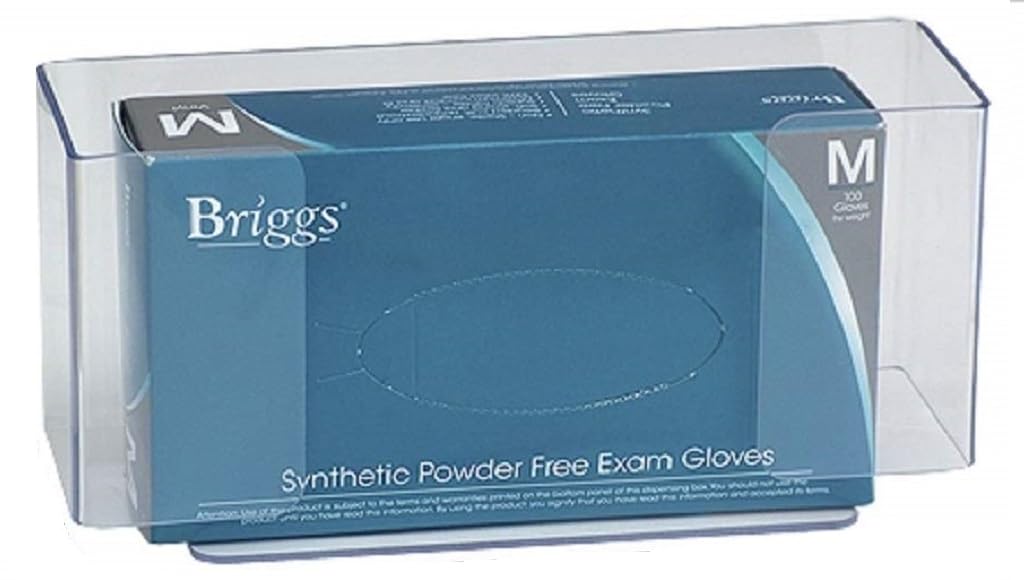 Omnimed 305360 PETG Glove Box Holder - Single | Durable Medical Equipment for Lab & Pharmacy Use | Perfect for Sterile Environments & Medical Storage