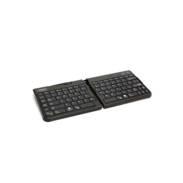 Goldtouch Go!2 Bluetooth Wireless Mobile Keyboard - Ergonomic Design for Comfortable Typing on Smartphones, Tablets & Laptops - Perfect for Office Work, Travel & Remote Working