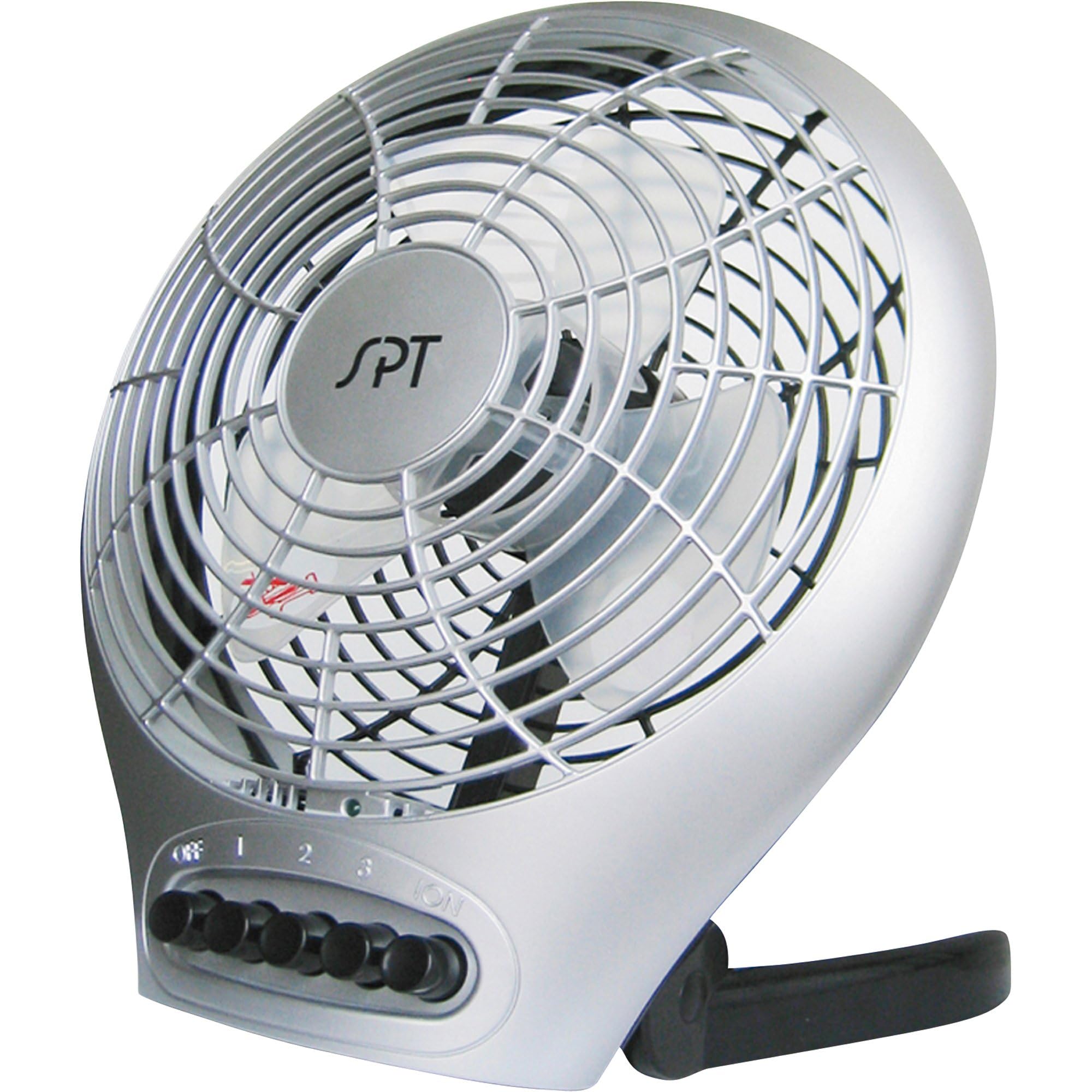 SPT 7-Inch Portable Folding Table Fan - Compact Cooling for Home, Office, Dorm & Outdoor Use