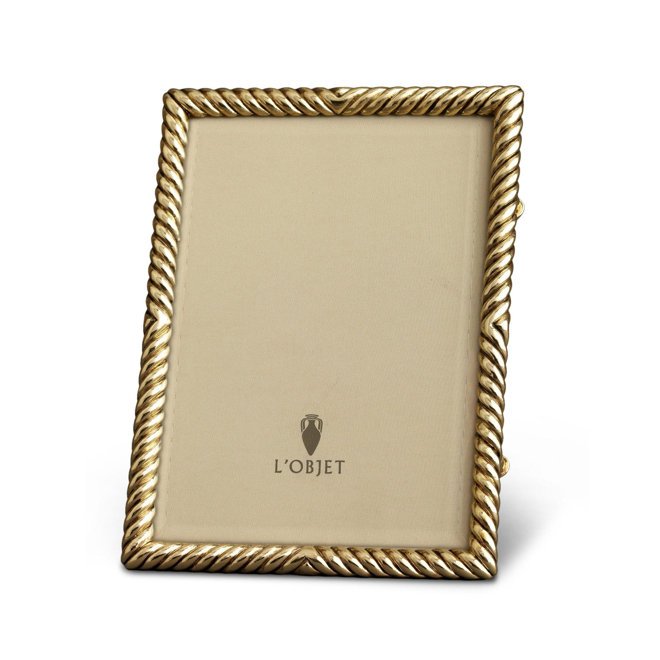 Deco Twist Frame - Elegant Gold Photo Frame for Wall Decor | Perfect for Living Room, Bedroom & Office Display