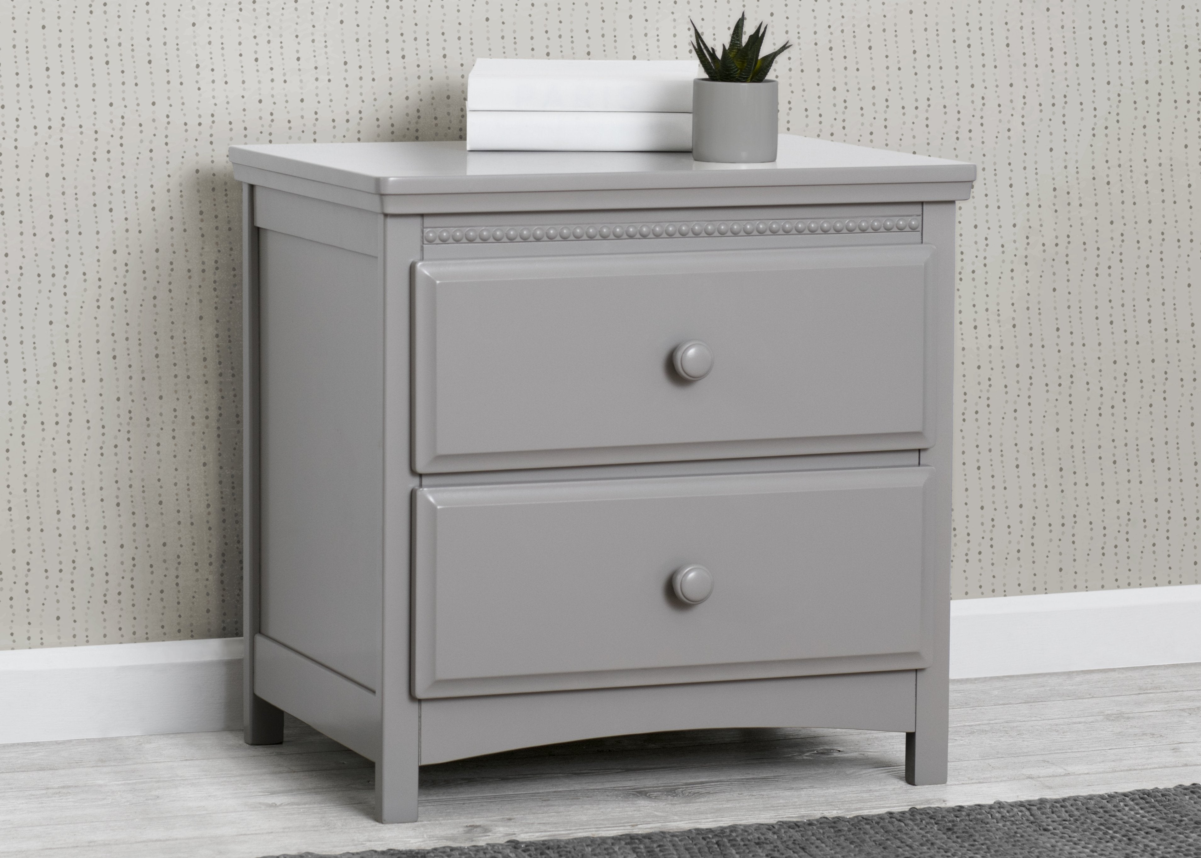 Emerson Nightstand - Modern Bedside Table with Storage Drawer, Wooden Night Stand for Bedroom - Perfect for Small Spaces, Apartments & Guest Rooms
