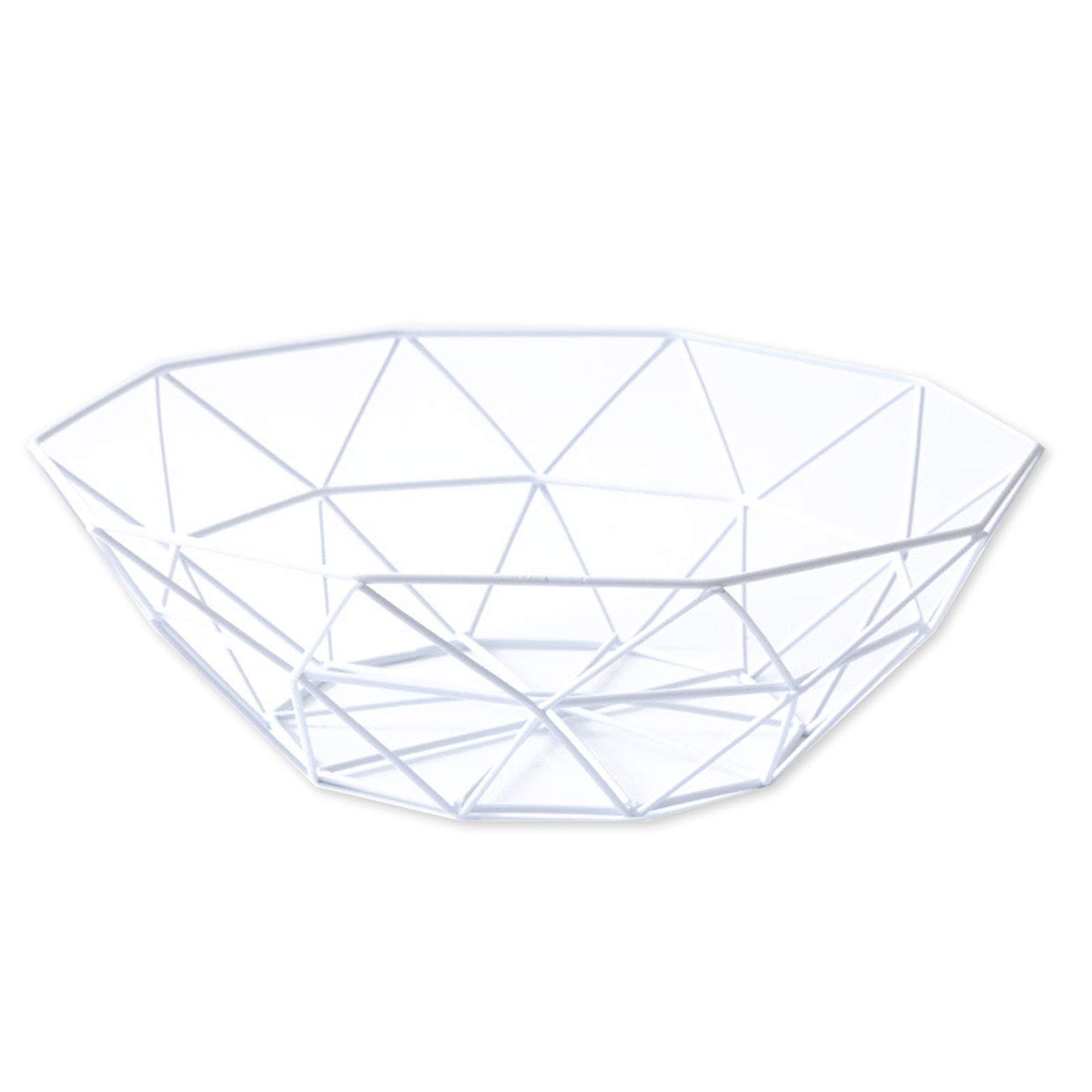 Metal Wire Fruit Basket - Kitchen Counter & Table Decor for Fruits, Snacks